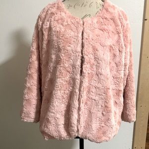 notations pink 100% polyester Jacket Size XL